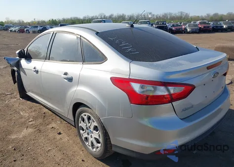 2012 Ford Focus Se z USA, uszkodzony, nr VIN 1FAHP3F2XCL264781